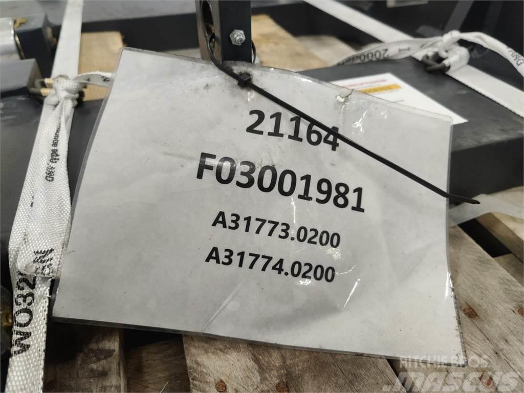 Kalmar Set FSS plates hook on Muut kiinnitettävät lisäosat ja komponentit