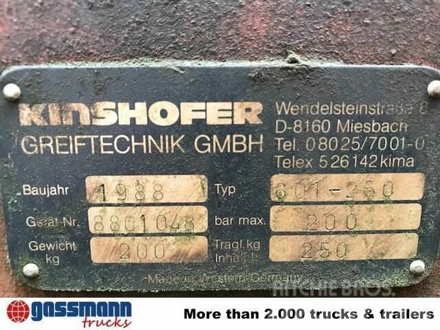 Kinshofer Schalengreifer 601-250, 10x VORHANDEN Nosturiautot