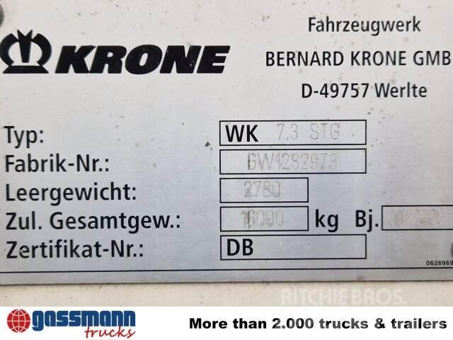 Krone WK 7.3 STG Wechselbrücke Kontti-/tasonostoautot