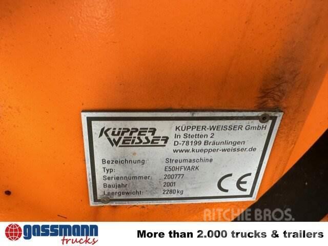 Küpper-Weisser STA 95 E50HFVARK Salzstreuer auf Abrollrahmen, ca. Lisävarusteet ja komponentit
