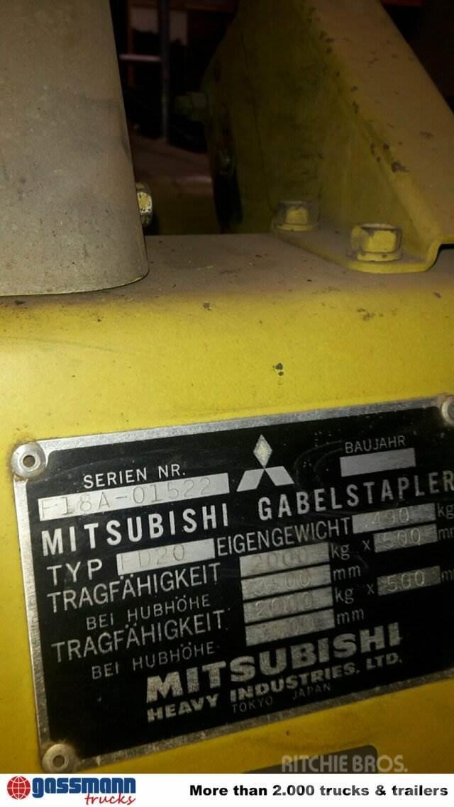 Mitsubishi FD20 Muut koneet