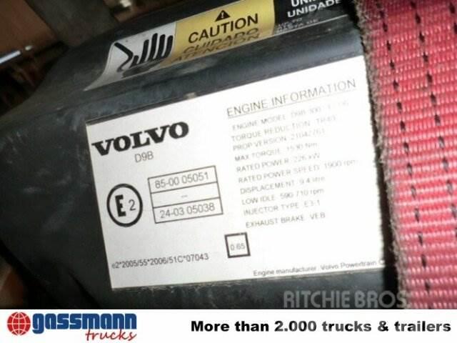 Volvo BM D9B 300-EC06 Motor Umweltplakette grün Lisävarusteet ja komponentit