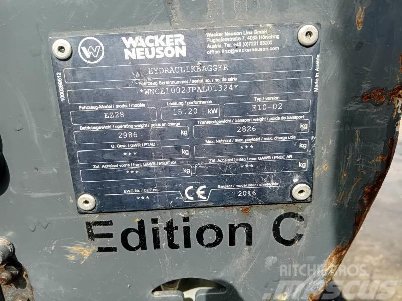 Wacker Neuson EZ28 Minikaivukoneet < 7t