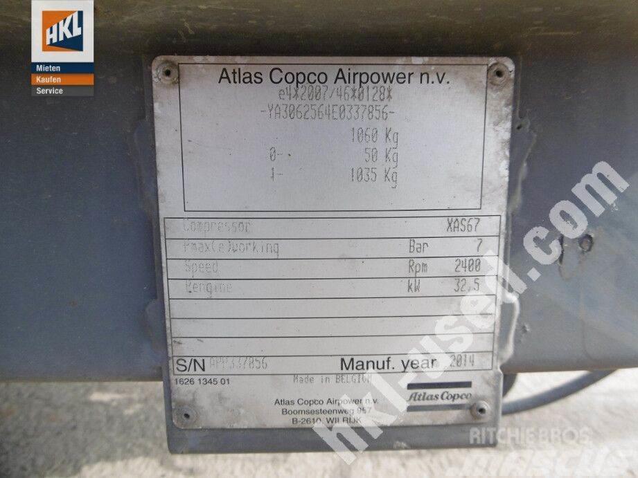 Atlas Copco XAS 67 Kompressorit