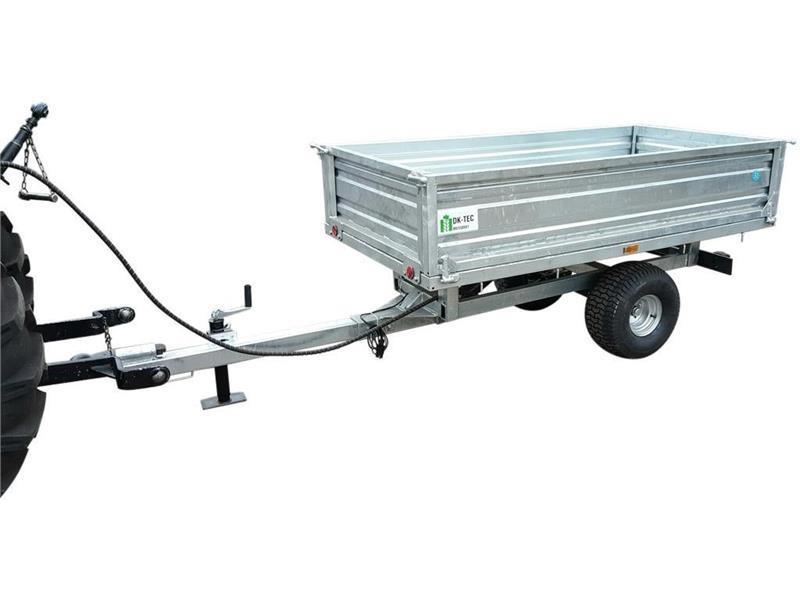 Dk-Tec 1.5 tons galvaniseret trailer Muut ympäristökoneet