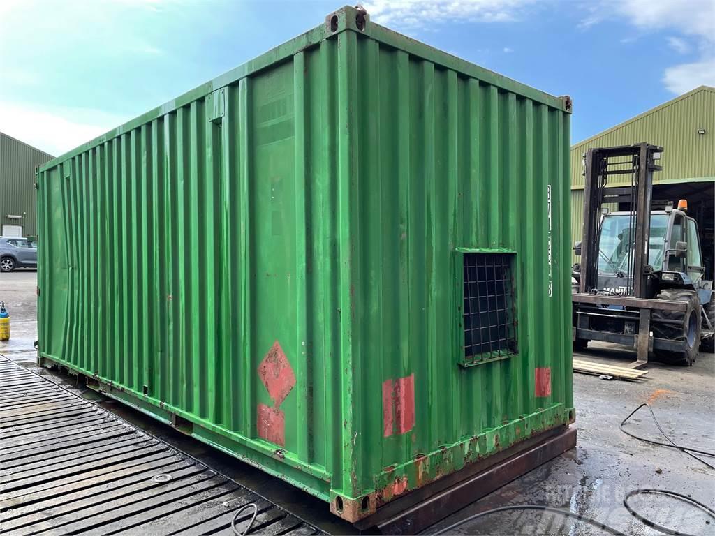  20FT container uden døre, til dyrehold eller lign. Varastokontit