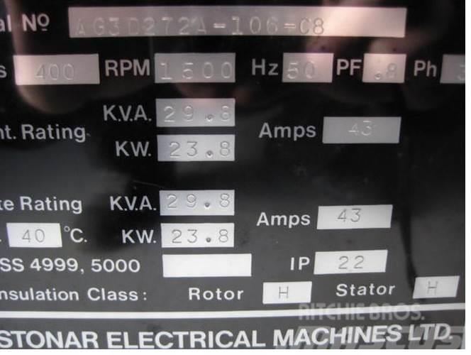  29.8 kVA Stonar Børsteløs Type Generator Muut generaattorit
