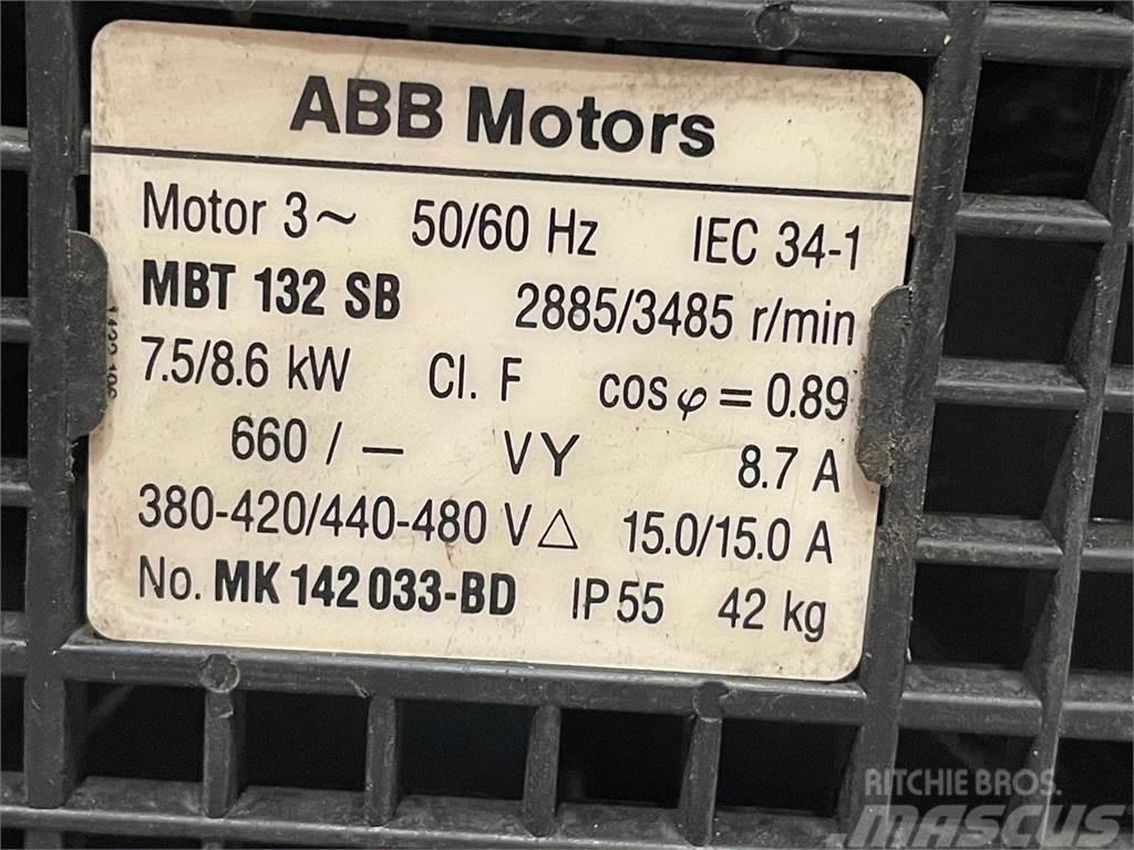  7,5/8,6 kw ABB MBT 132 SB E-motor Moottorit