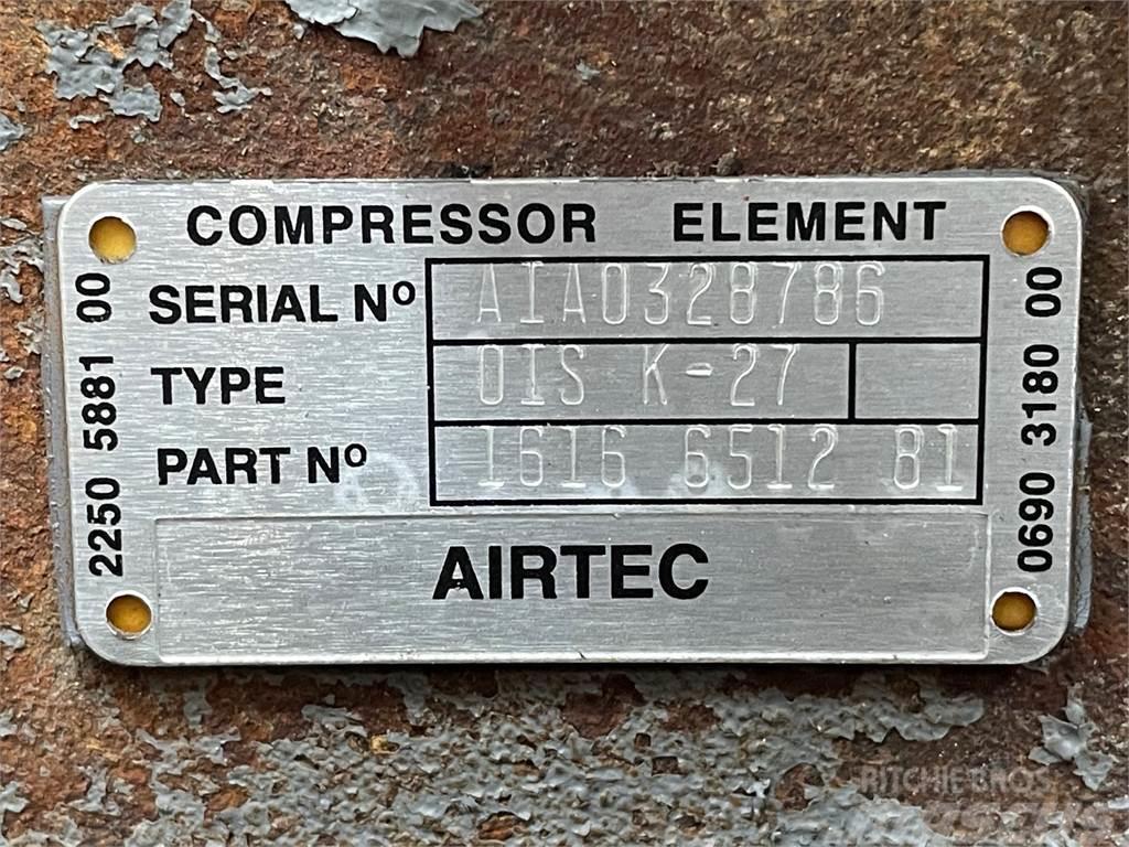  Airtec OIS K-27 kompressor ex. Atlas Copco ROC D5  Kompressorit