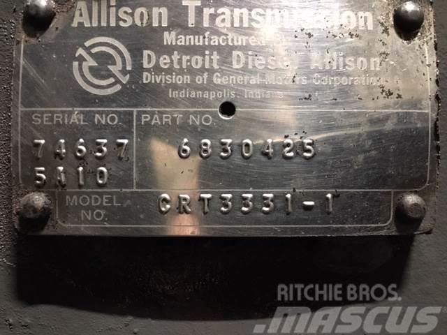 Allison transmission Model CRT3331-1 Vaihteisto
