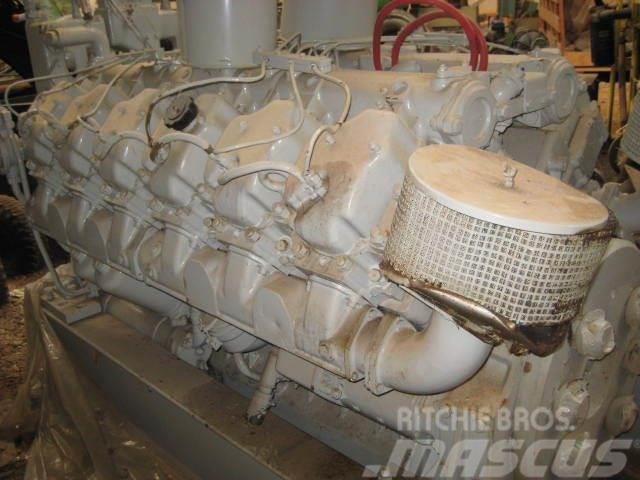 Baudouin V12 type DNP12M marinemotor Moottorit