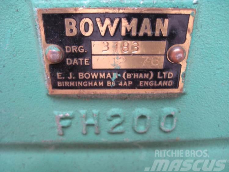 Bowman FH200 Varmeveksler Muut koneet