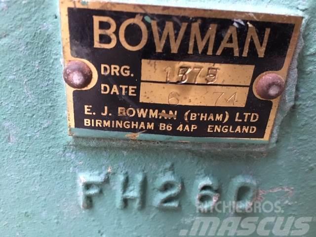 Bowman FH260 Varmeveksler Muut koneet