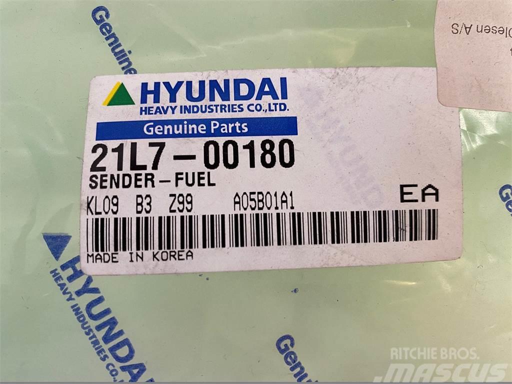  Brændstofmåler, Hyundai HL740-3 Sähkö ja elektroniikka