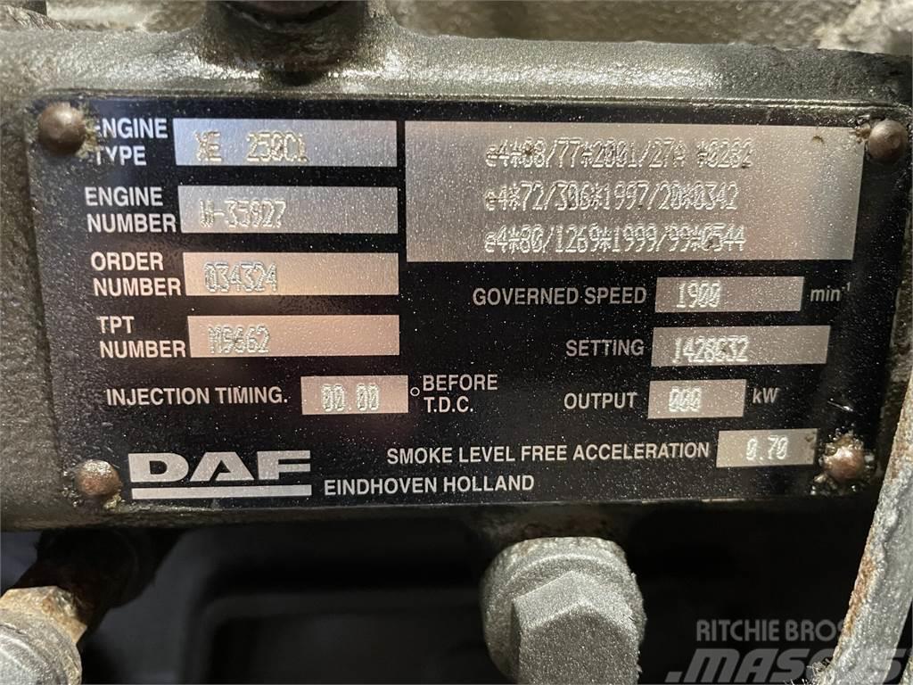 DAF EX250C1 motor - kun til dele Moottorit
