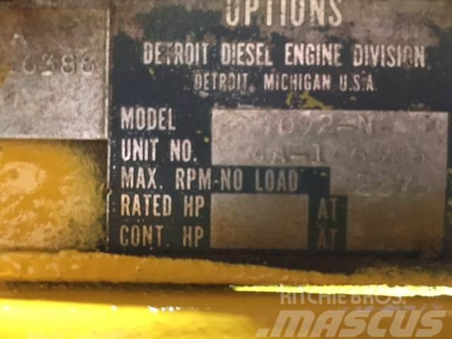 Detroit 4-71 motor - excl. starter Moottorit