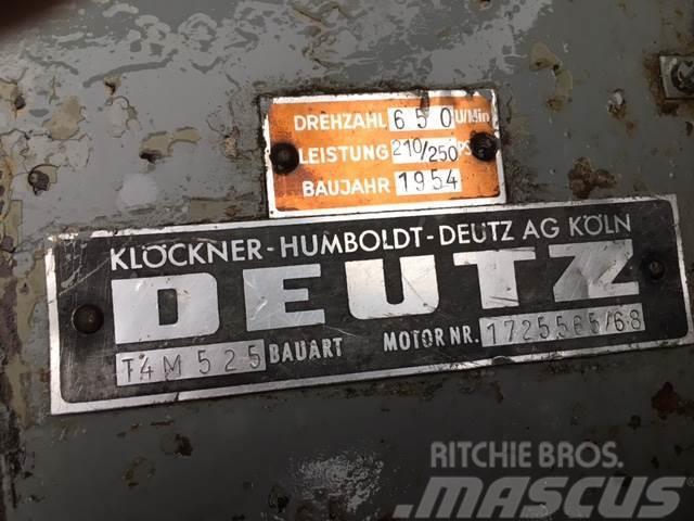 Deutz Klöckner-Humbolt T4M525 Moottorit