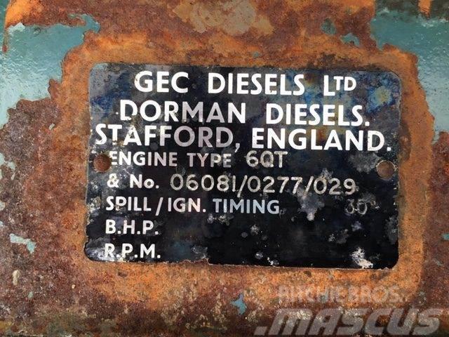 Dorman 6QTM marinediesel motor - kun til reservedele Moottorit