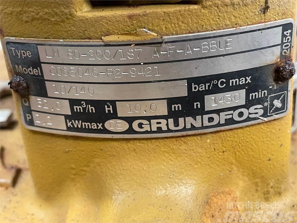 Grundfos type LM 80-200/187 A-F-A BBUE pumpe Vesipumput