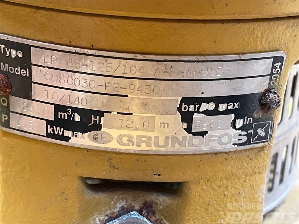 Grundfos Type LP 65-125/104 A-F-A-BU5E pumpe Vesipumput