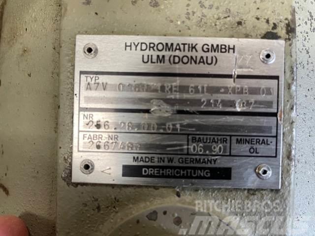 Hydromatik hydraulikpumpe A7V-0160-RE-61L-XPB-01-214-37 Vesipumput