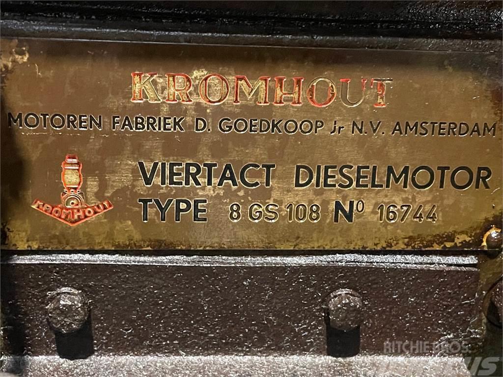 Kromhout 8GS108 motor Moottorit