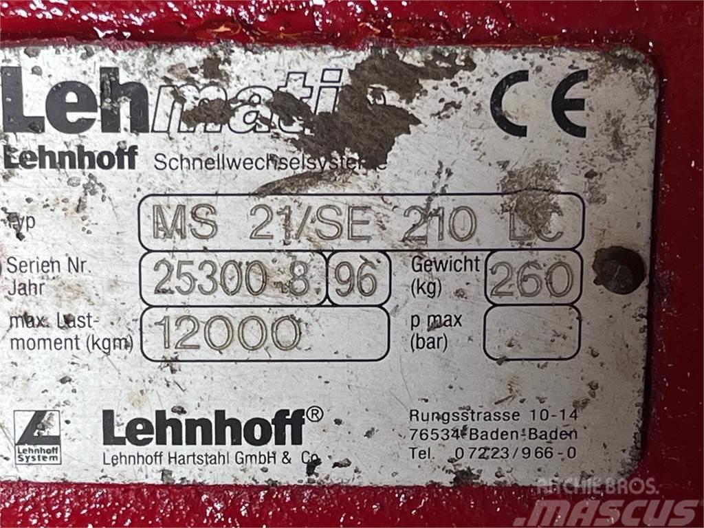 Lehnhoff MS21/SE 210 LC mekanisk hurtigskifte Pikakytkimet