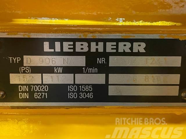 Liebherr D506 NA motor ex. Liebherr R932HDSL Moottorit