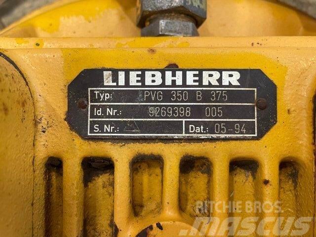 Liebherr gear Type PVG 350 B 375 ex. Liebherr PR732M Muut