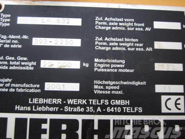 Liebherr LR632 - til ophug Telaketjupuskutraktorit