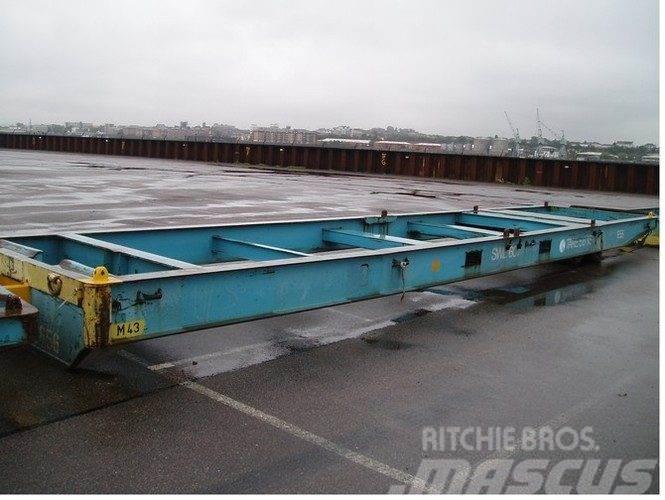 Mafi trailer - 40 ft./60 ton - 1 stk Puoliperävaunulavetit