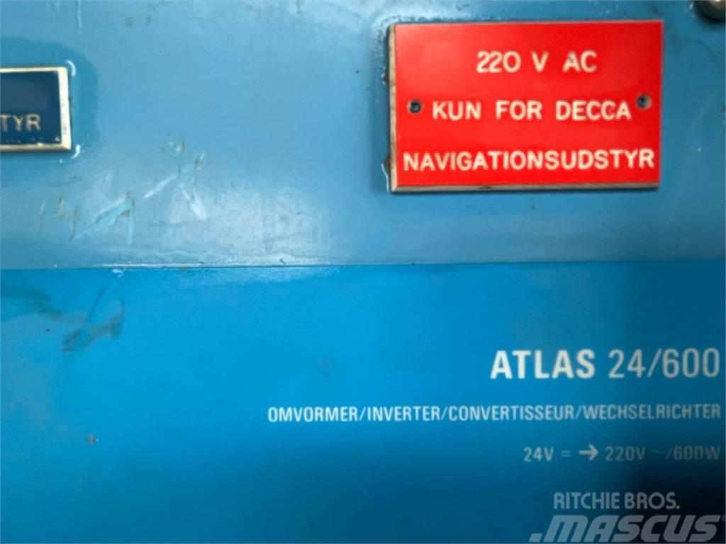  Omformer Victron/Atlas 24/600 Sähkö ja elektroniikka