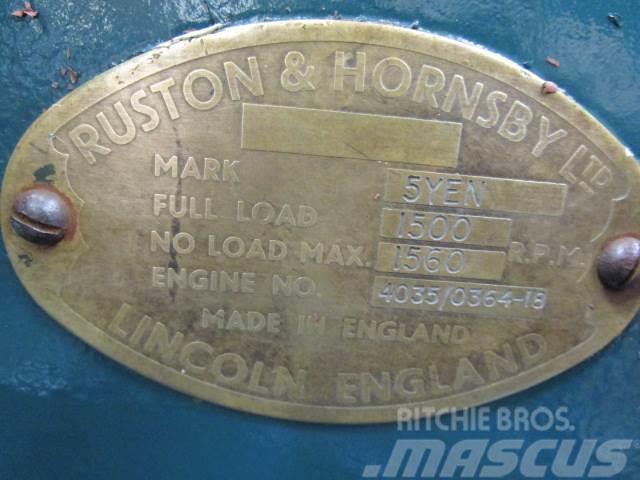 Ruston & Hornsby Type 5YEN motor til reservedele Moottorit
