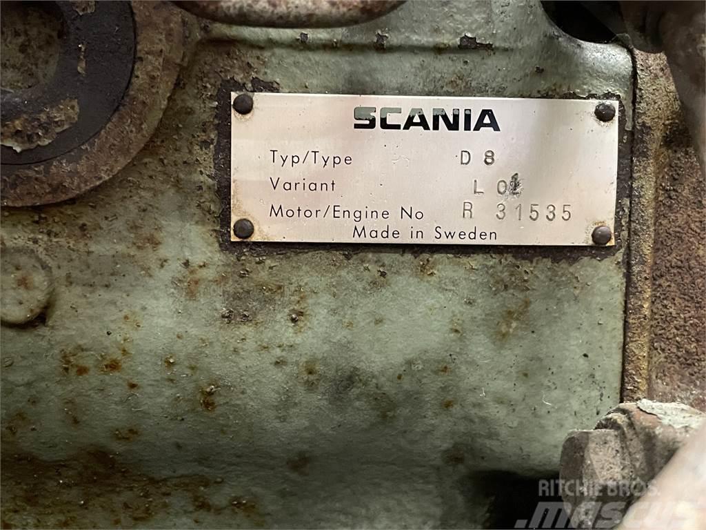 Scania D8 Variant L01 Moottorit