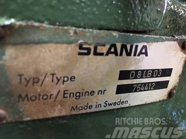Scania D8LB03 motor Moottorit