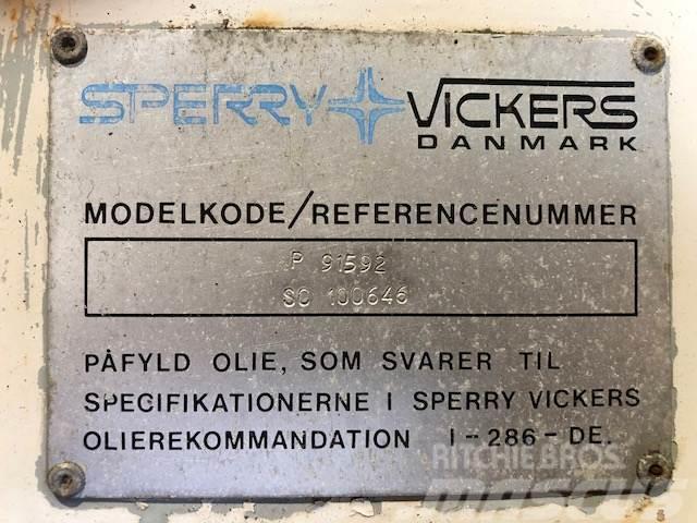  Sperry Vickers Danmark P91592 Powerpack Dieselgeneraattorit