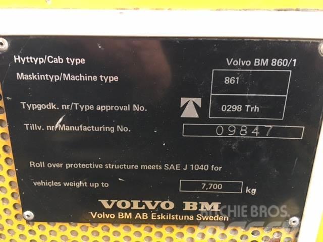 Volvo 861 dumper 6 x 4 til ophug Minidumpperit