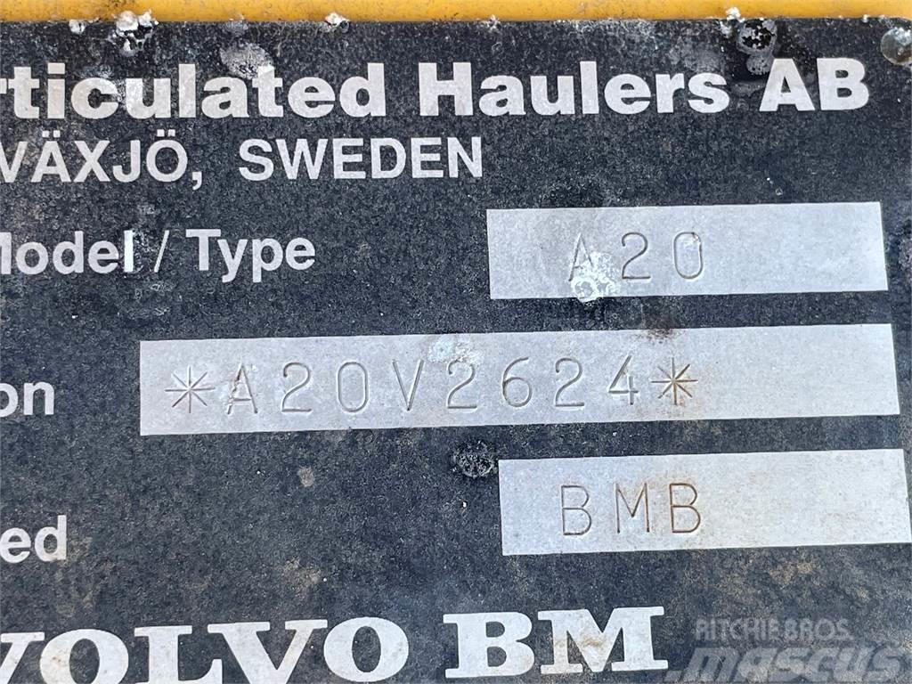 Volvo A20 dumper 6 x 6 - til ophug Minidumpperit