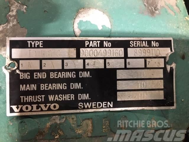 Volvo TD100A motor - kun til reservedele Moottorit