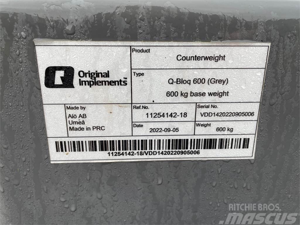 Quicke 600kg Front Weight Block Muut maatalouskoneet