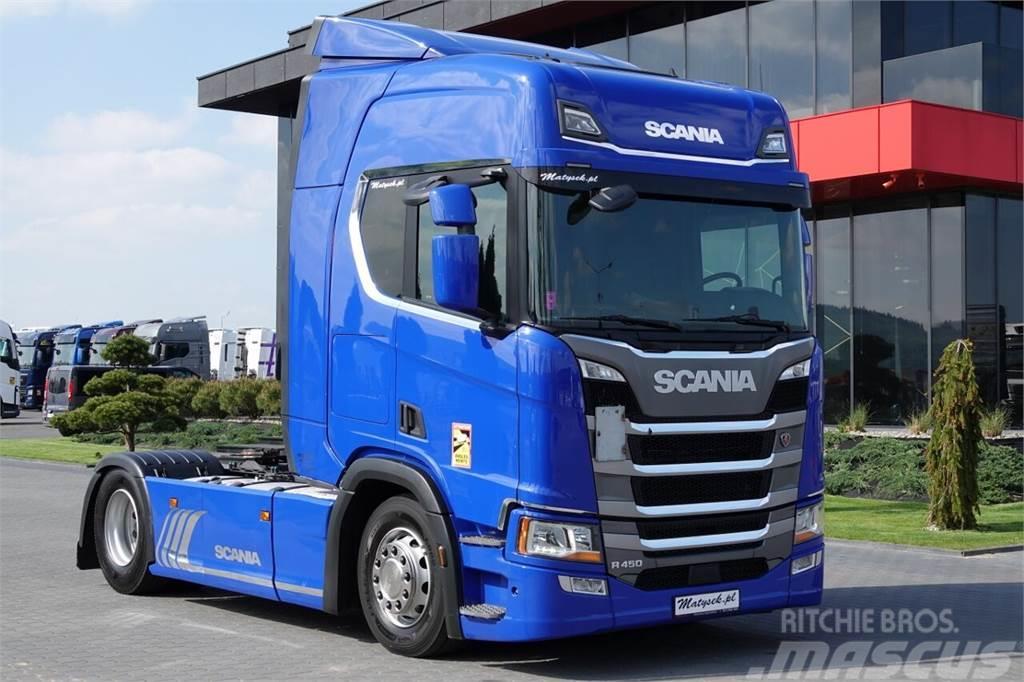 Scania R 450 / RETARDER / 2018 YEAR / LED / EURO 6 / Vetopöytäautot