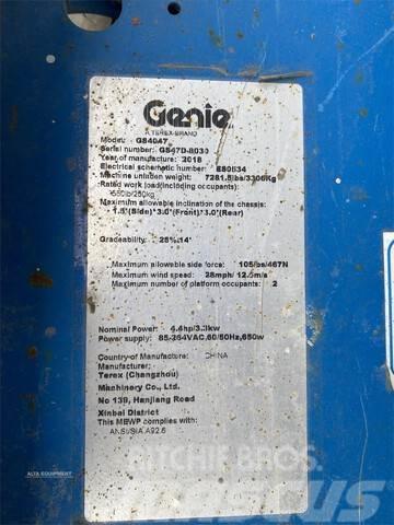 Genie GS4047 Saksilavat