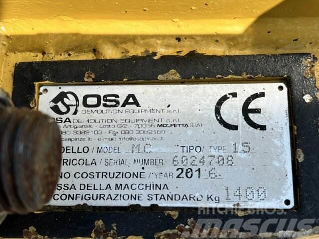 OSA MC 15 Abbruch- und Pulverisierer Zange Muut koneet