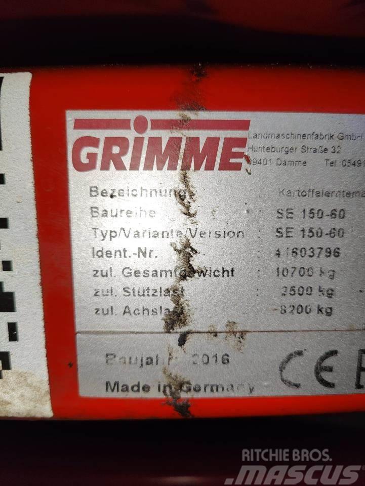 Grimme SE 150-60 UB Perunannostokoneet