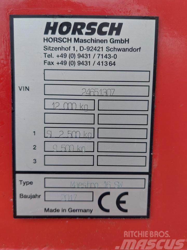 Horsch Maestro 16.75 SW Tarkkuuskylvökoneet
