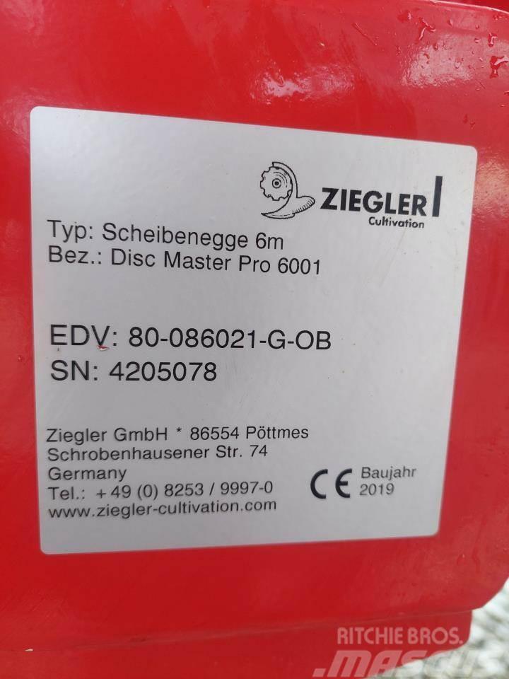 Ziegler DISC MASTER PRO 6001 Kiekkomultaimet ja lautasäkeet