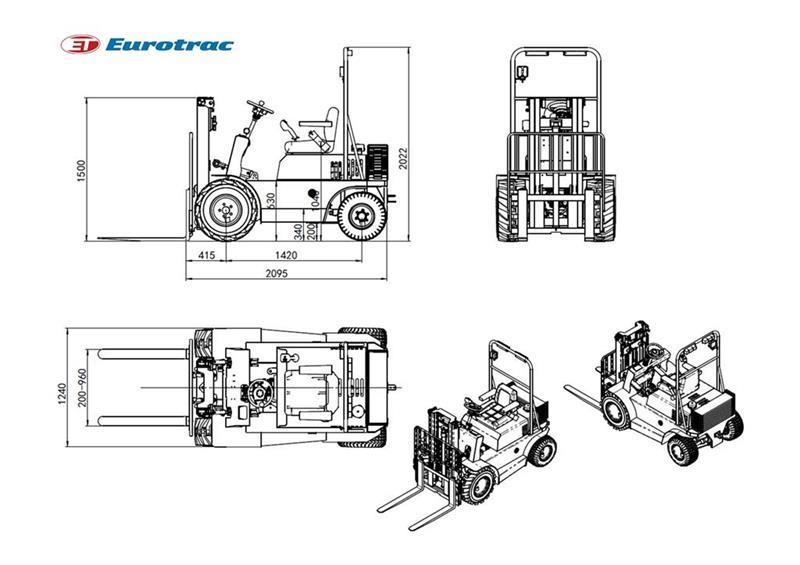  - - -  eurotrac  Agri 10 Dieseltrukit