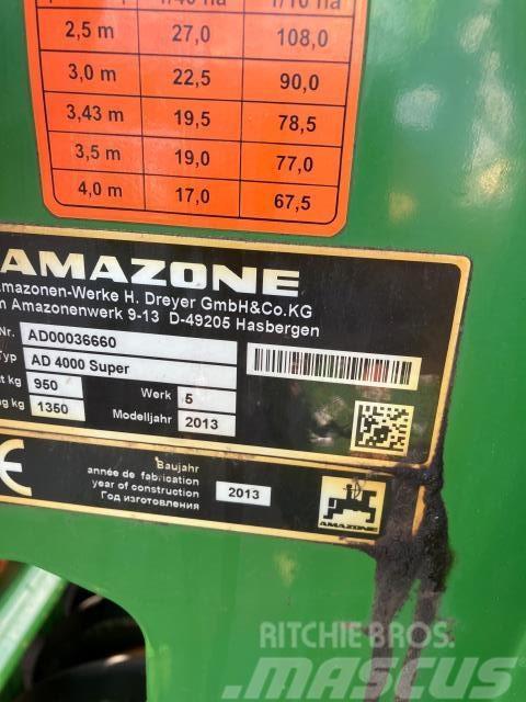 Amazone AD/KG4000 Kylvölannoittimet