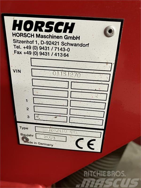 Horsch 6KE Kylvölannoittimet
