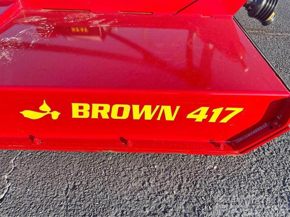 Brown 417 rotary cutter Paalinkäsittelykoneet
